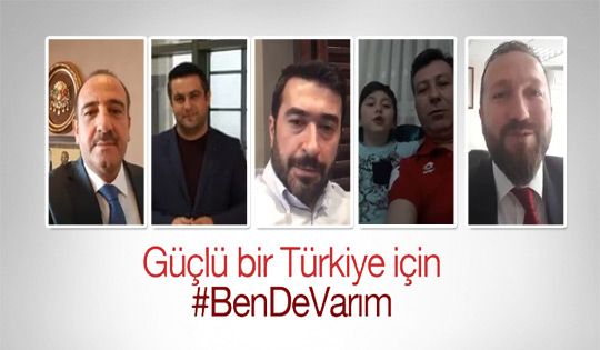  'Ben de varım' kampanyasına destek dalga dalga büyüyor