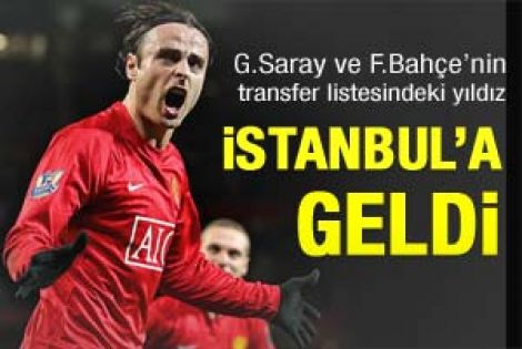 Berbatov İstanbul'da 