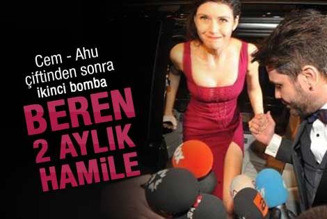 Beren Saat iki aylık hamile