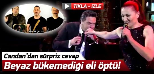 Beyaz Bükemediği Eli Öptü  !