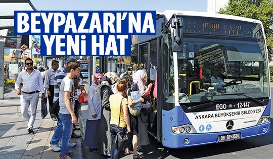 Beypazarı'na yeni otobüs seferleri