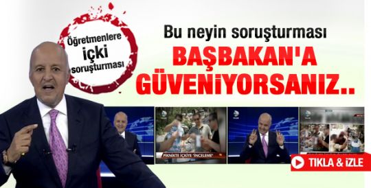 Birad'ı kızdıran alkol soruşturması - Video