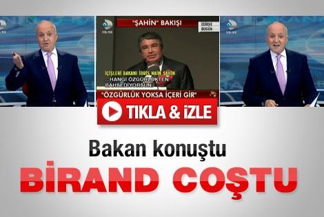 Birand İdris Naim Şahin'i ti'ye aldı - İzle 