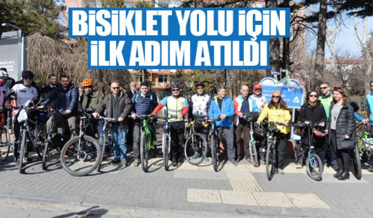 Bisiklet yolu projesinde ilk adım atıldı!