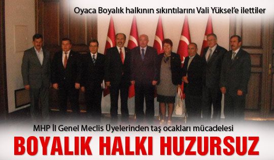 Boyalık halkı huzursuz