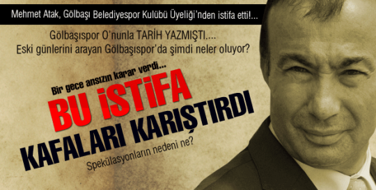 Bu istifa kafaları karıştırdı...