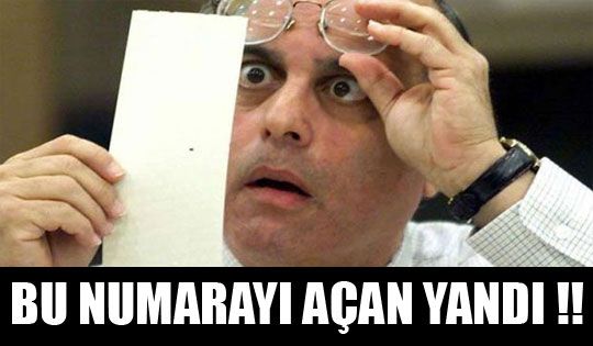 Bu Numarayı Açan Yandı !!