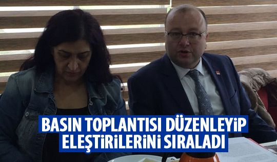 Bülent Elikesik basın toplantısı düzenledi