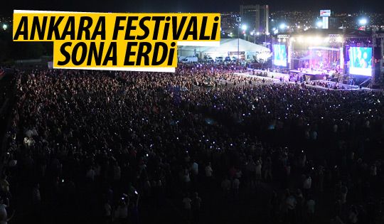 Büyük Ankara Festivali sona erdi
