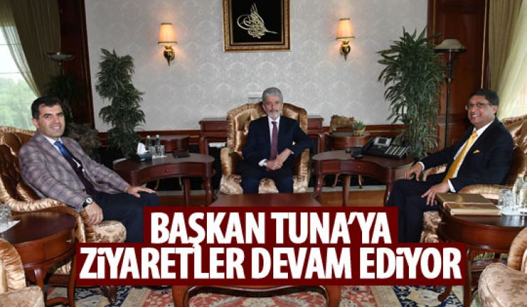 Büyükelçilerden Tuna'ya ziyaret