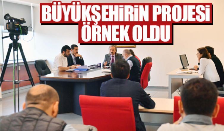 Büyükşehir Belediyesi örnek oldu!