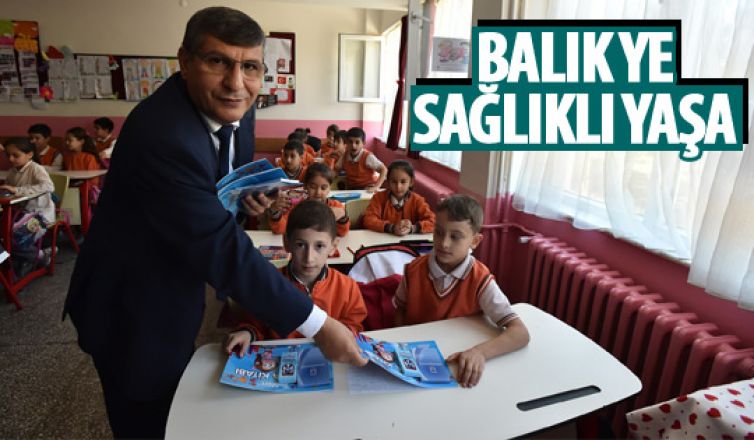 Büyükşehir çocuklara balık yeme alışkanlığını kazandırmak için harekete geçti