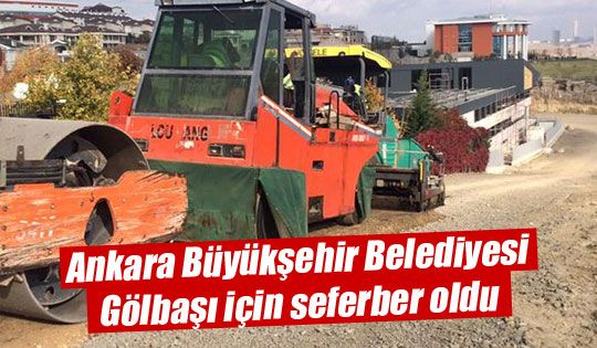 Büyükşehir Gölbaşı için seferber oldu