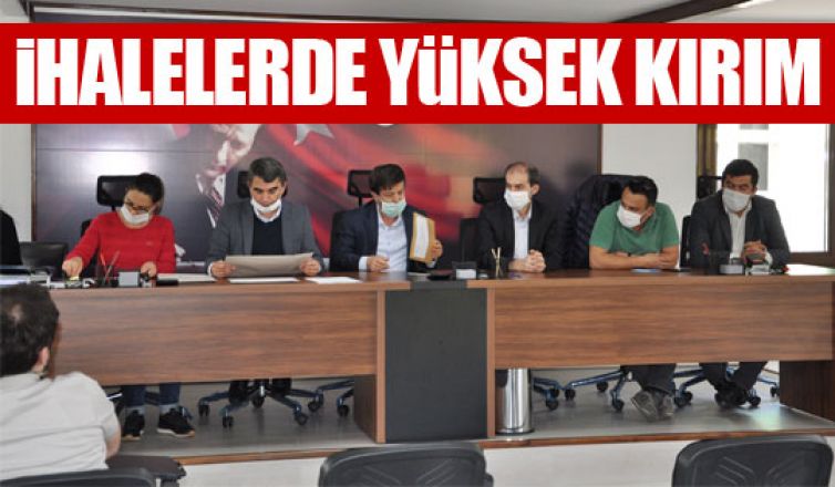 Büyükşehir ihalelerinde yüksek kırım!