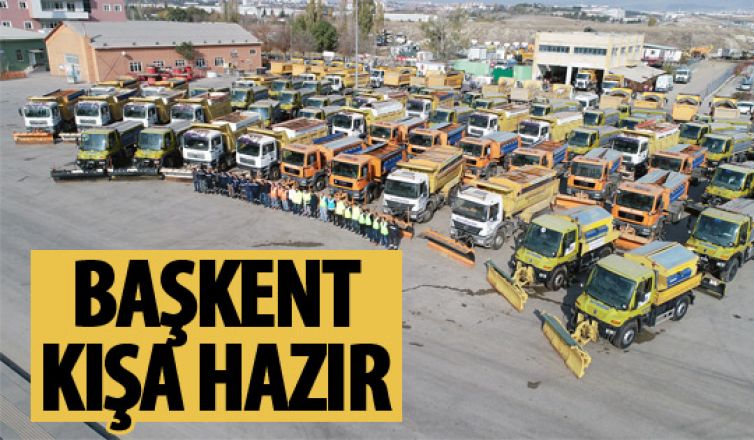 Büyükşehir kış hazırlıklarını tamamladı