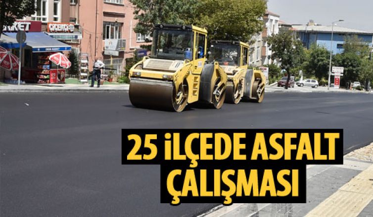 Büyükşehir'den asfalt çalışması