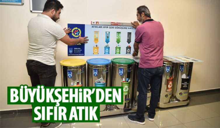 Büyükşehir'den atık projesi