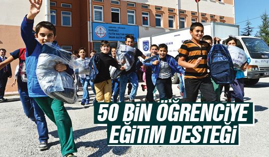 Büyükşehir'den eğitime destek