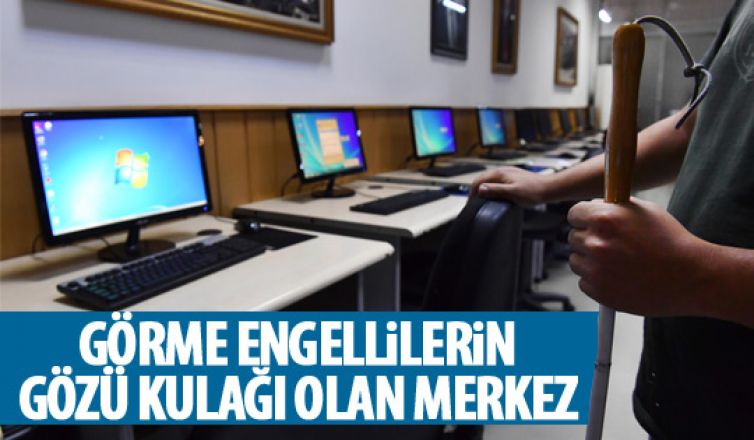 Büyükşehir'den görme engellilere destek