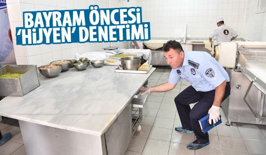 Büyükşehir'den hijyen denetimi