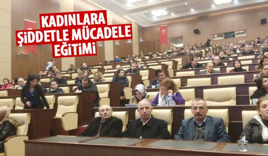 Büyükşehir'den kadınlara mücadele eğitimi