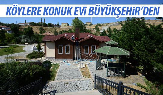 Büyükşehir'den köylere destek