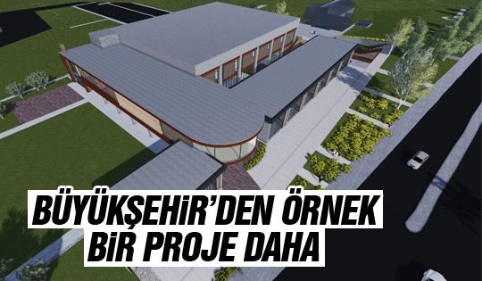 Büyükşehir'den yeni spor tesisi daha