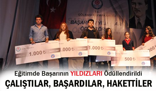 Çalıştılar, başardılar, hakettiler