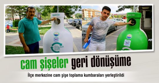 Cam Şişeler geri dönüşüme