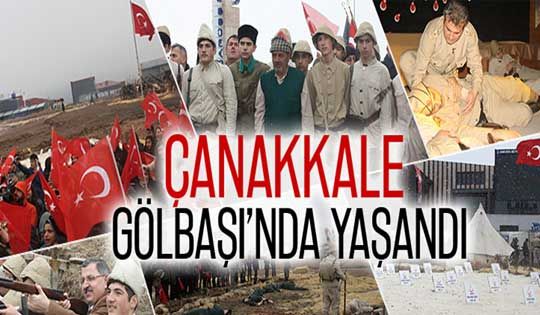 Çanakkale, Gölbaşı'nda yaşandı