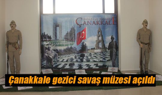 Çanakkale savaş müzesi kapılarını açtı