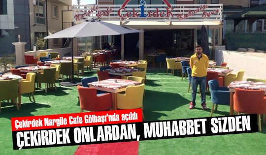 Çekirdek Cafe, İncek'te açıldı