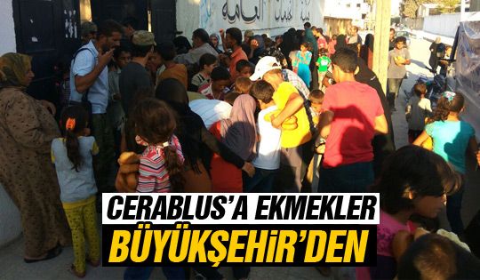 Cerablus'a taze ekmek