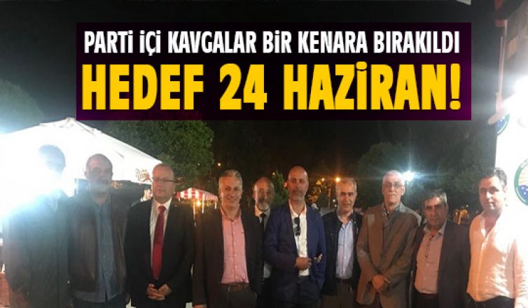 CHP 24 Haziran için tek yürek oldu