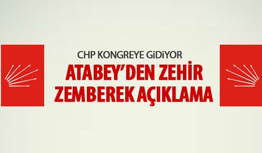 CHP kongreye gidiyor