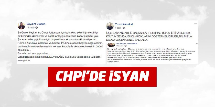 CHP'de beklenen gelişme: Kavga başladı