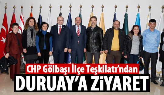 CHP'den Duruay'a ziyaret