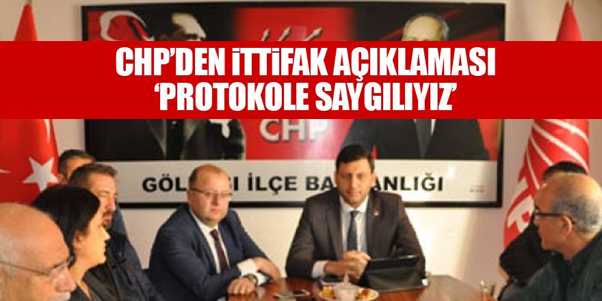 CHP'den ittifak açıklaması