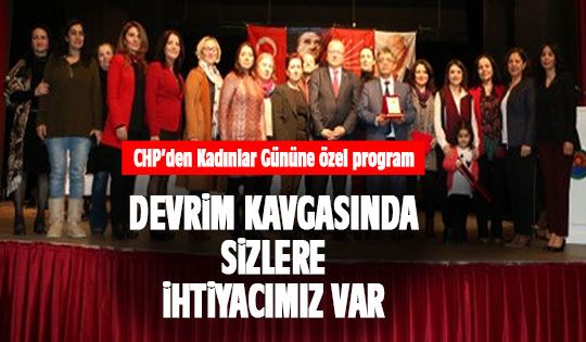 CHP’den ‘Kadınlar Günü’ paneli