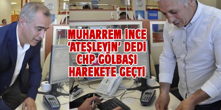 CHP'den Muharrem İnce'ye seçim dopingi