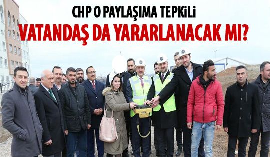 CHP'den o paylaşıma tepki