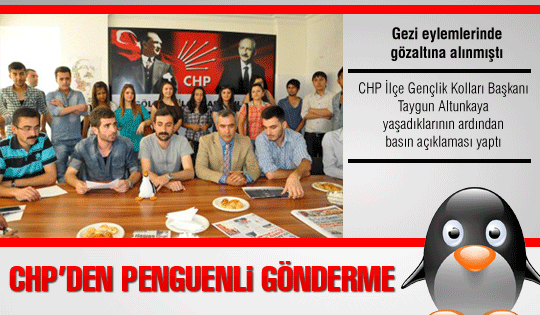 CHP'den penguenli gönderme