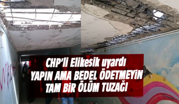CHP'li Elikesik uyardı: Bedel ödetmeyin