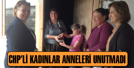 CHP'li kadınlar anneleri unutmadı