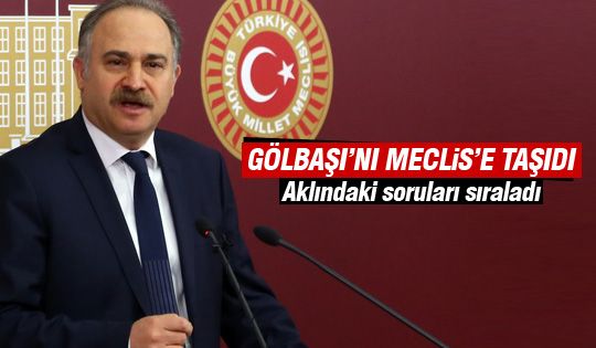 CHP'li Vekil Gök Bezirhane'yi meclise taşıdı