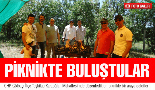 CHP'LİLER PİKNİKTE BULUŞTU