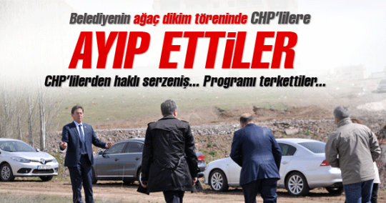 CHP'lilere ayıp ettiler