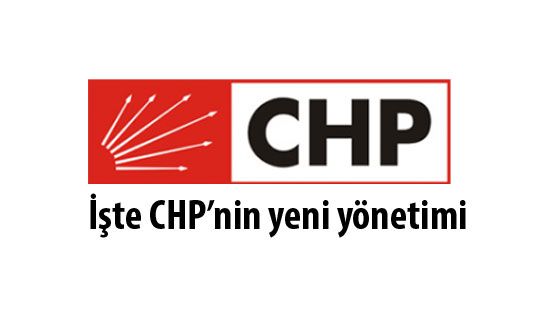 CHP'nin yeni yönetimi