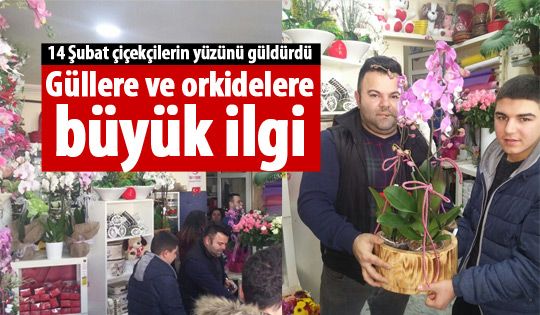 Çiçekçilere 14 Şubat piyangosu