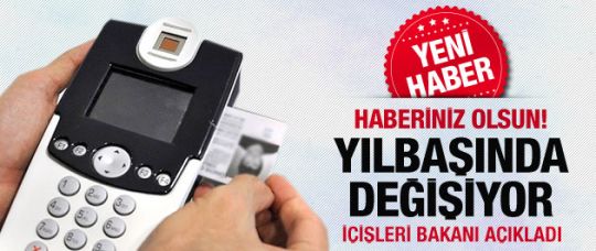 Çipli kimlik, barkodlu ehliyet geliyor